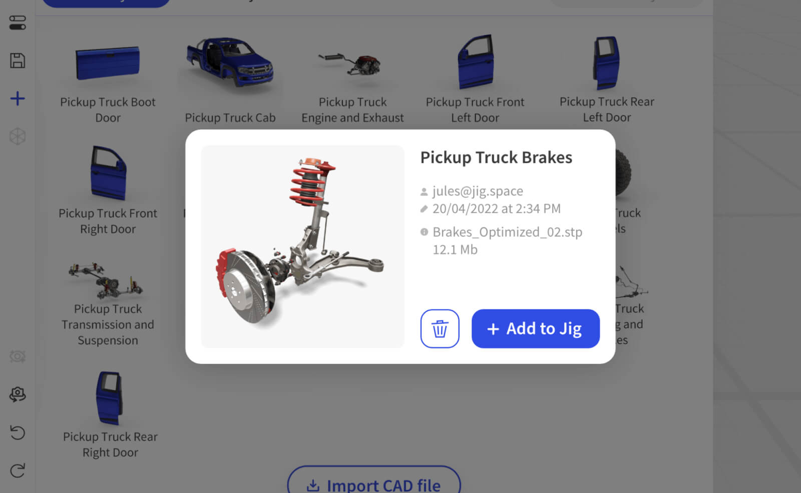 3D object library overview