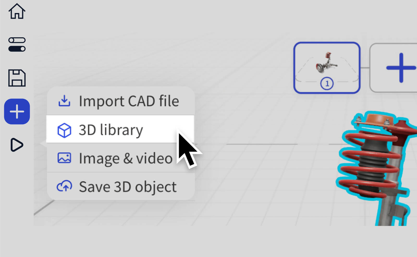 Add library objects to your Jig