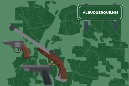 Picture of a Albuquerque's map