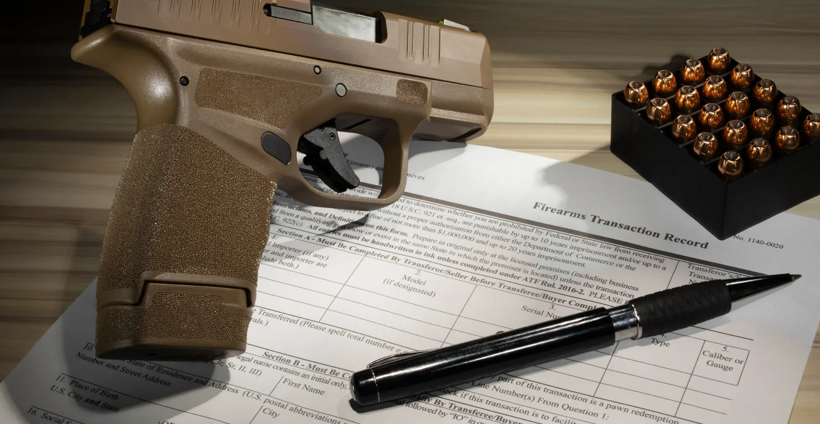 gun and form 4473