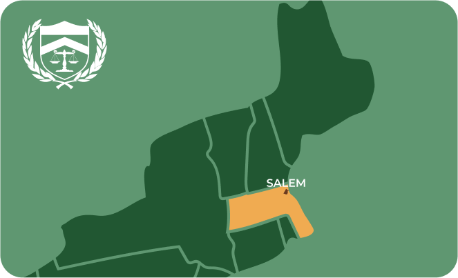 State map with Salem, Massachusetts highlighted, showing that Cash for Arms purchases guns in Salem