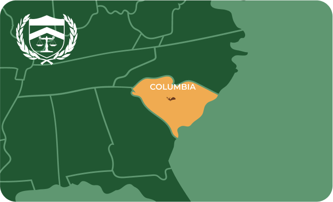 Columbia SC map