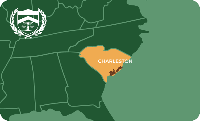 Charleston SC map