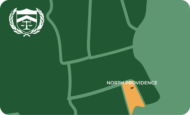 North Providence RI map