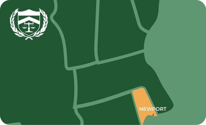 Newport RI map