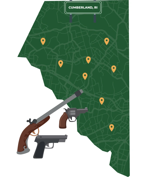 Cumberland RI map