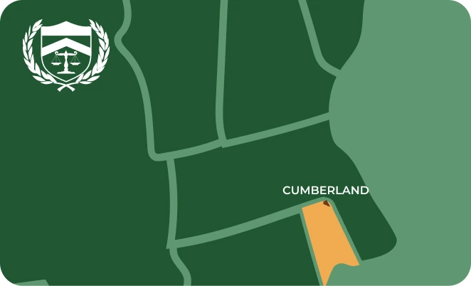 Cumberland RI map