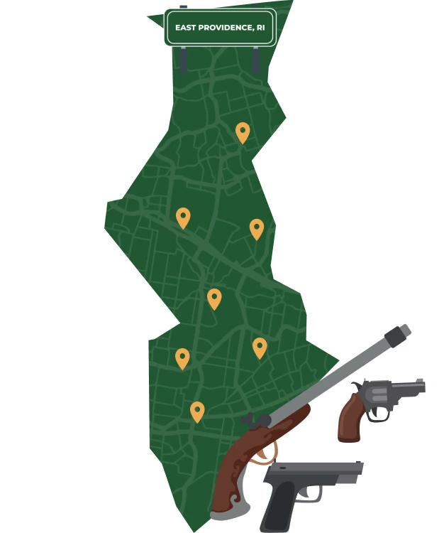 East Providence RI city map