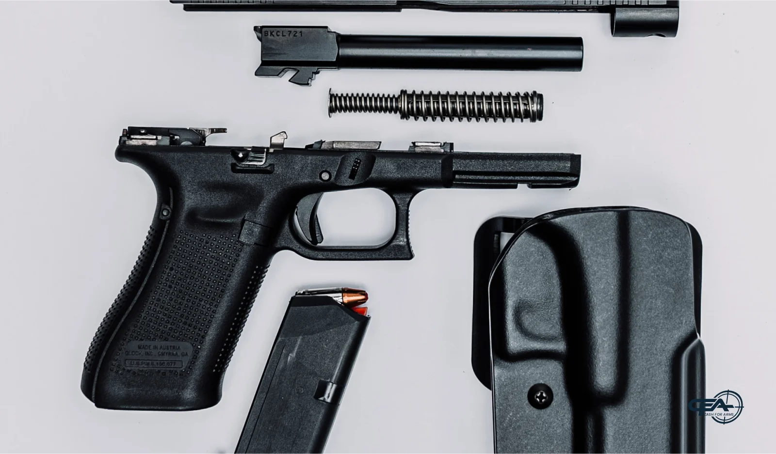 glock 21 disassembled