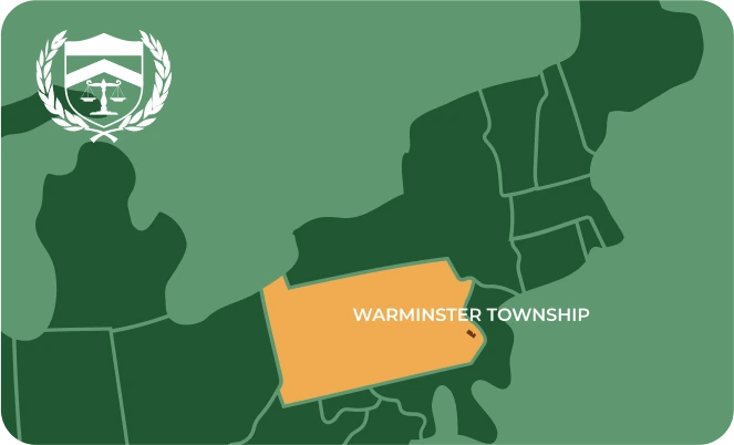 Warminster Township city map