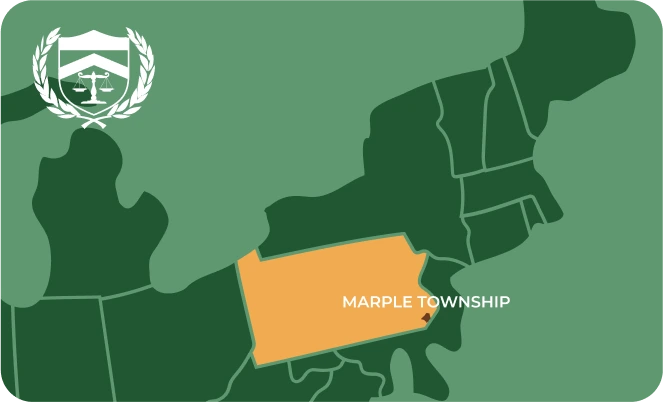 Marple Township city map