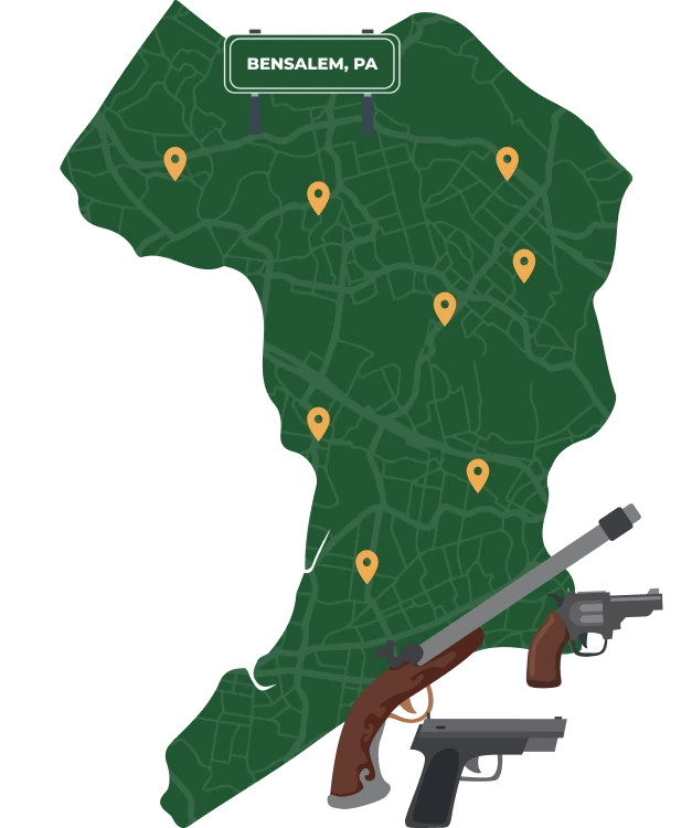 Bensalem city map