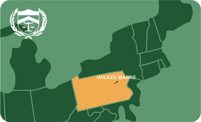 Wilkes-Barre city map