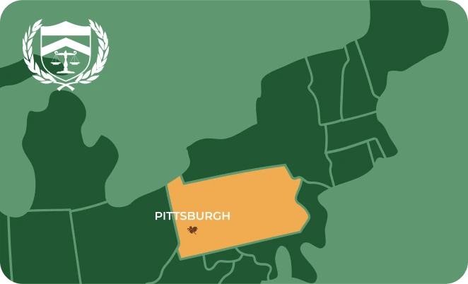 Pittsburgh city map