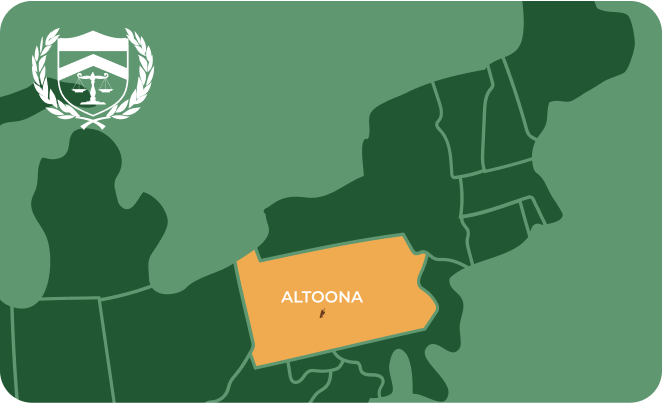 Altoona PA map