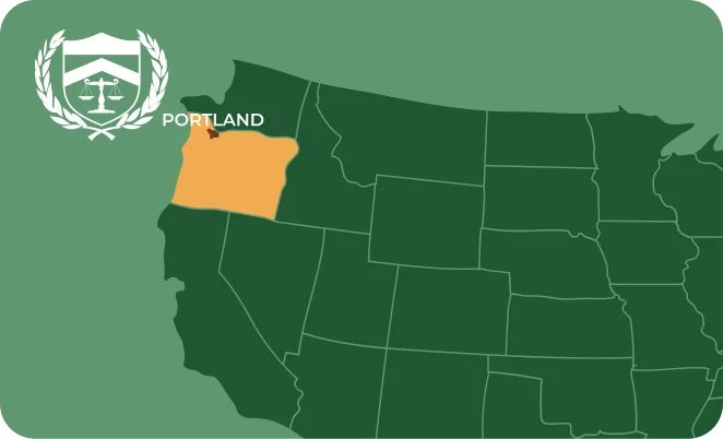 Portland OR city pin