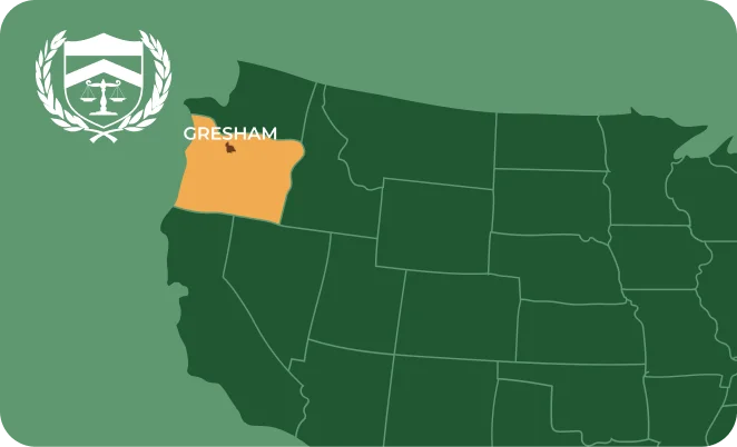 Gresham OR map pin