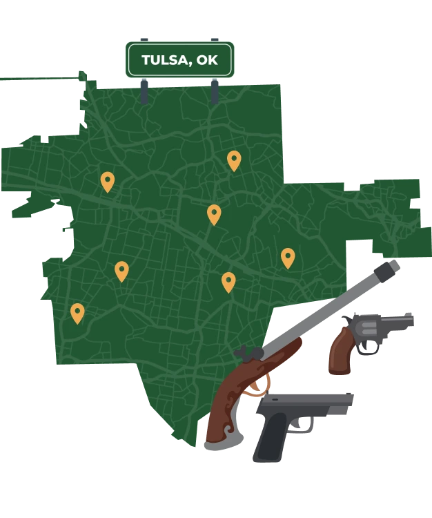 tulsa OK city map