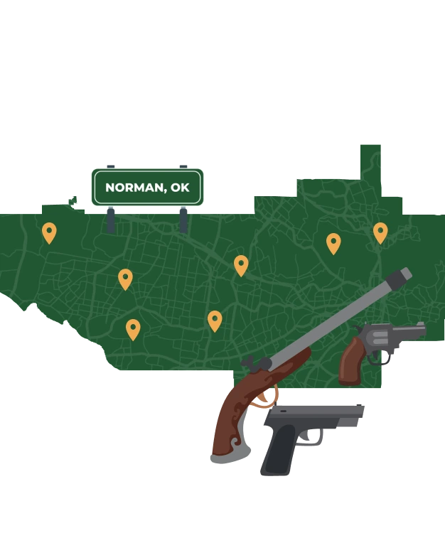 Norman OK city map