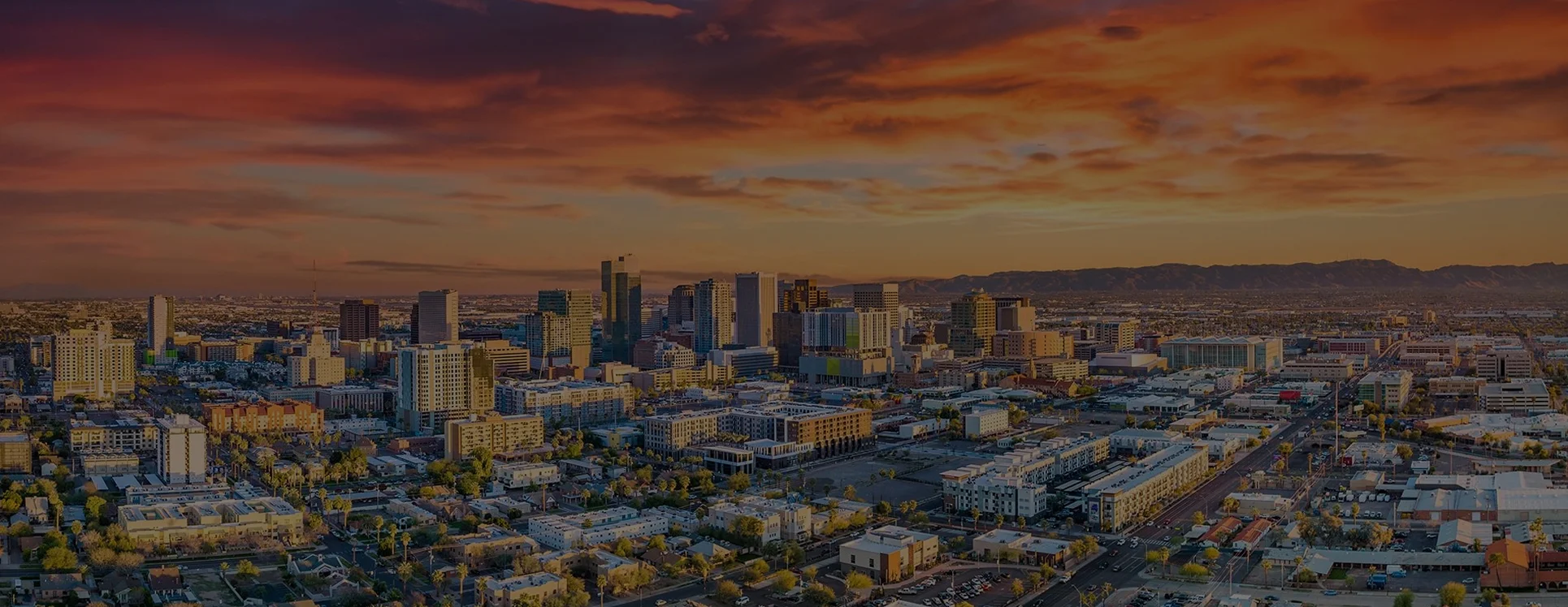 Phoenix AZ cityscape