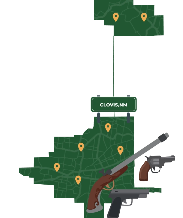 Clovis NM city map