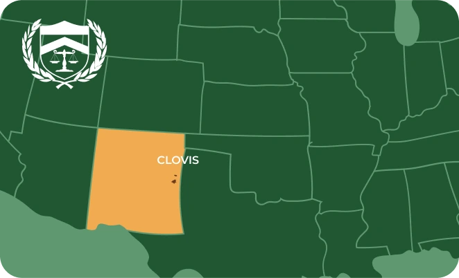 Clovis in NM map