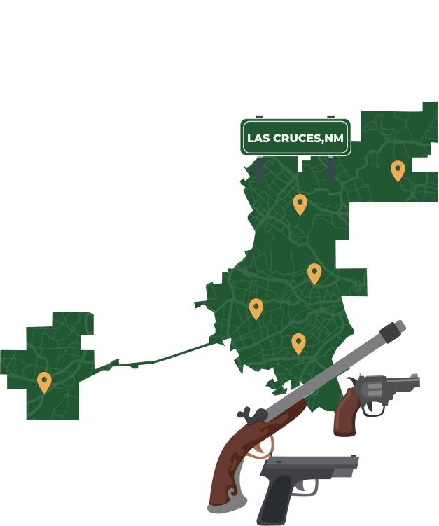 Las Cruces city map
