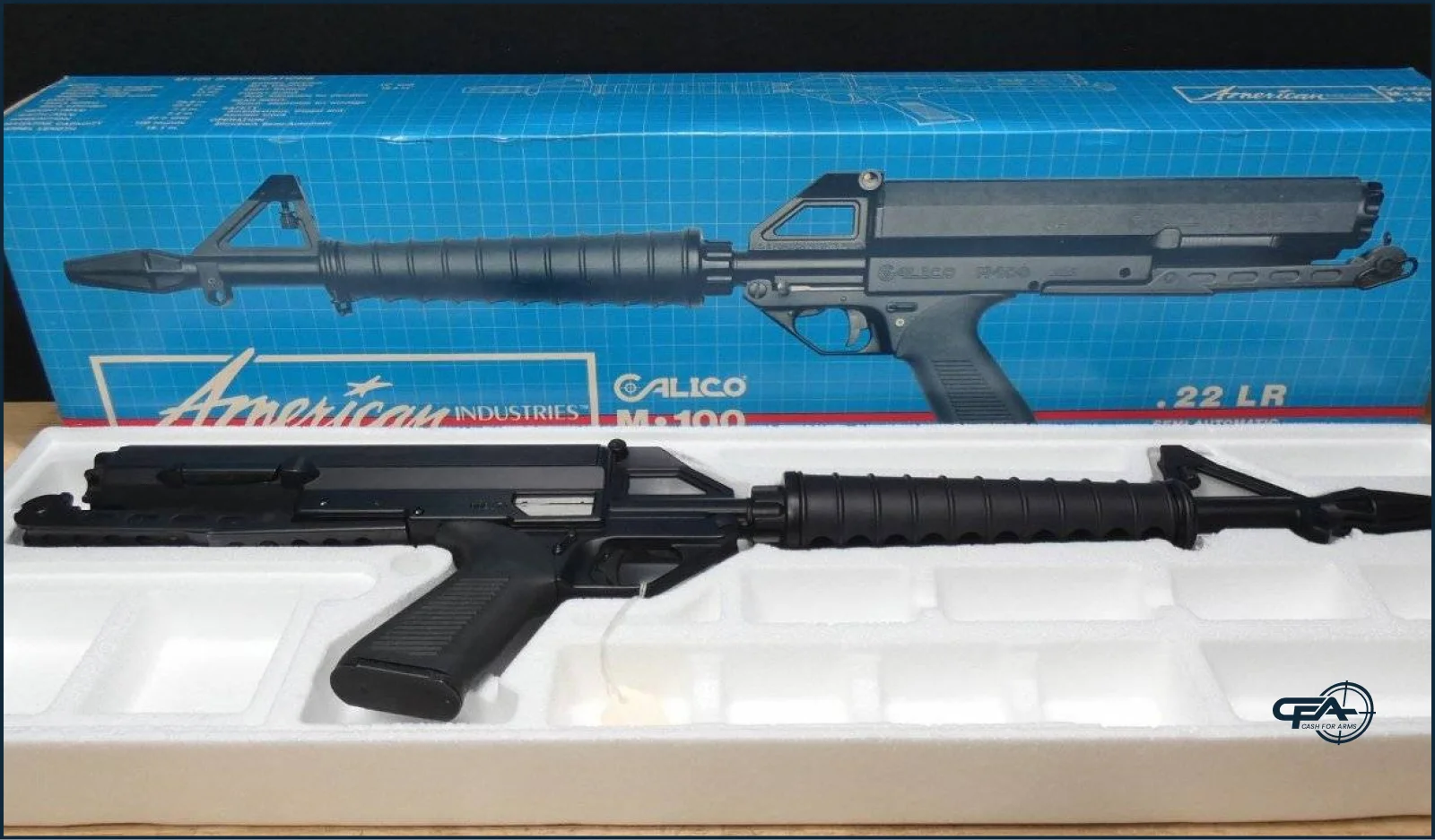 Calico M100 in box