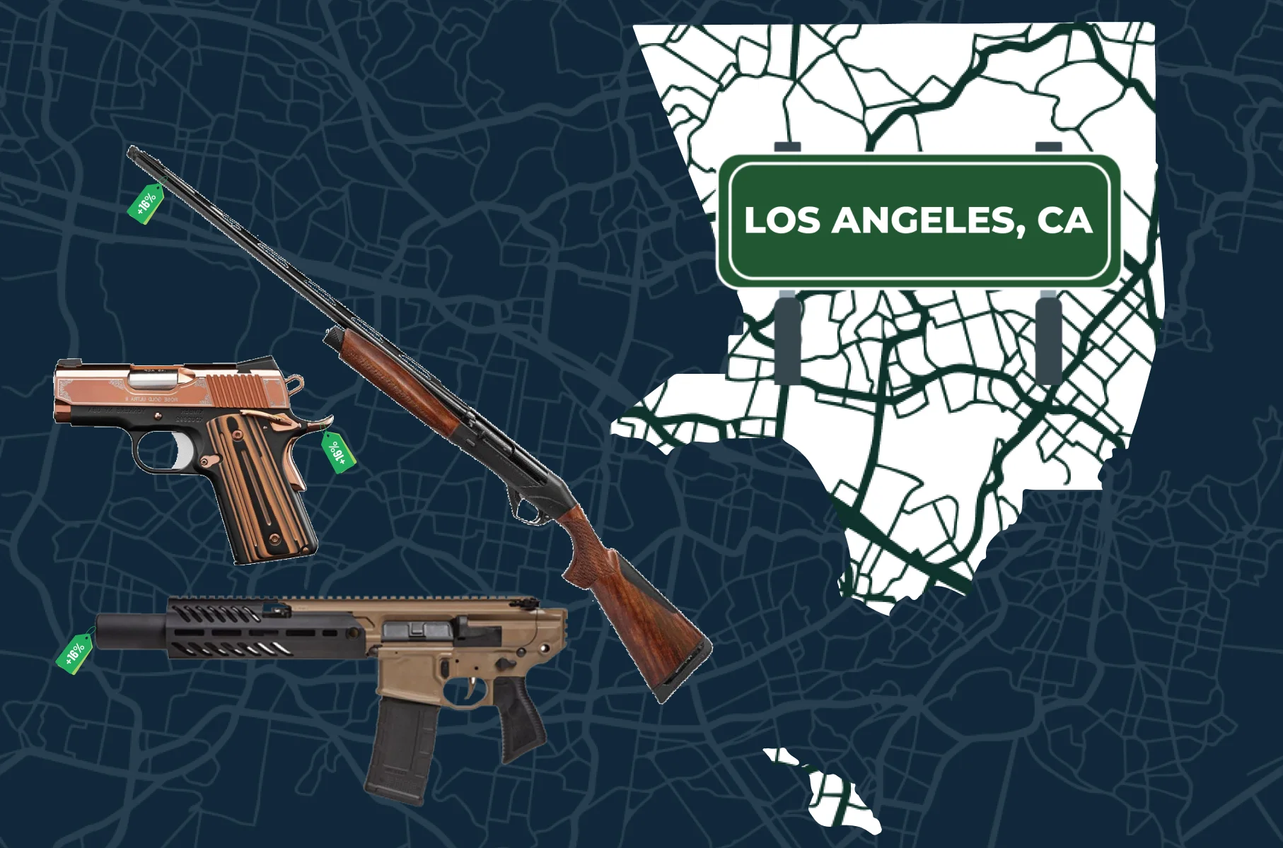 how to sell firearms in LA