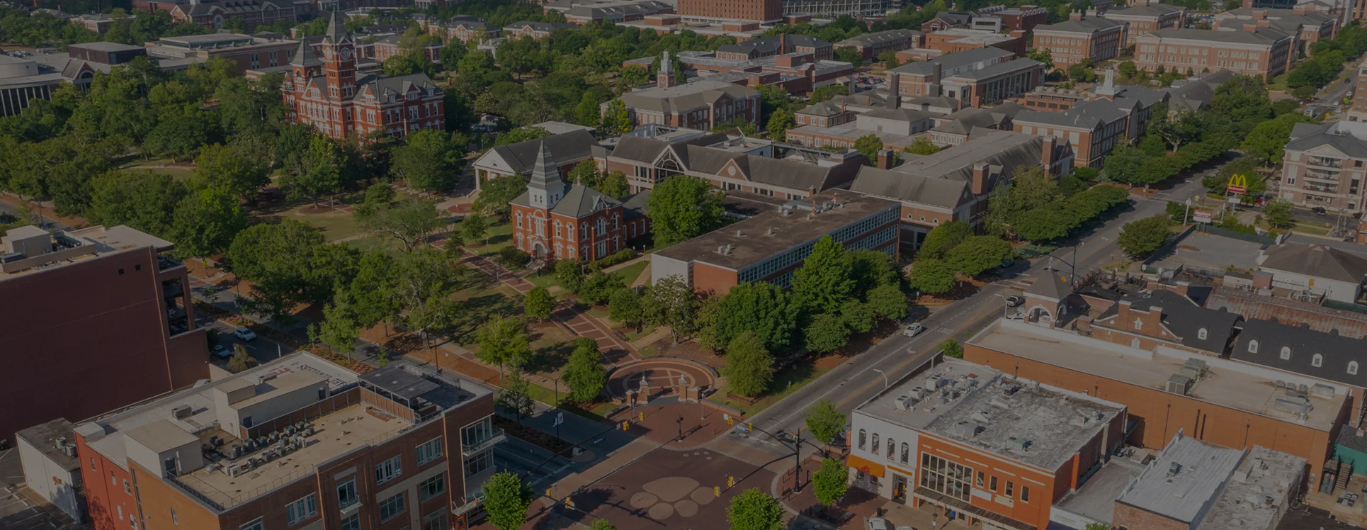 Auburn AL cityscape