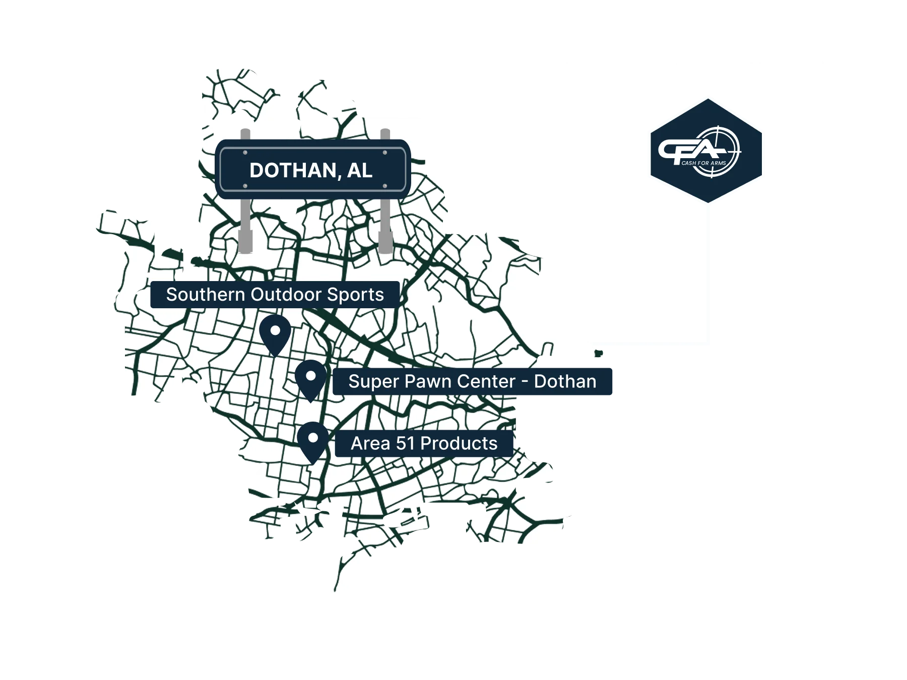 places to sell guns in Dothan