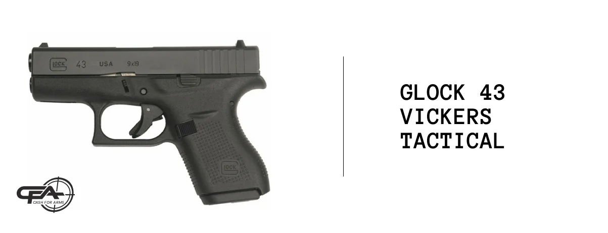 Glock 43 Vickers Tactical