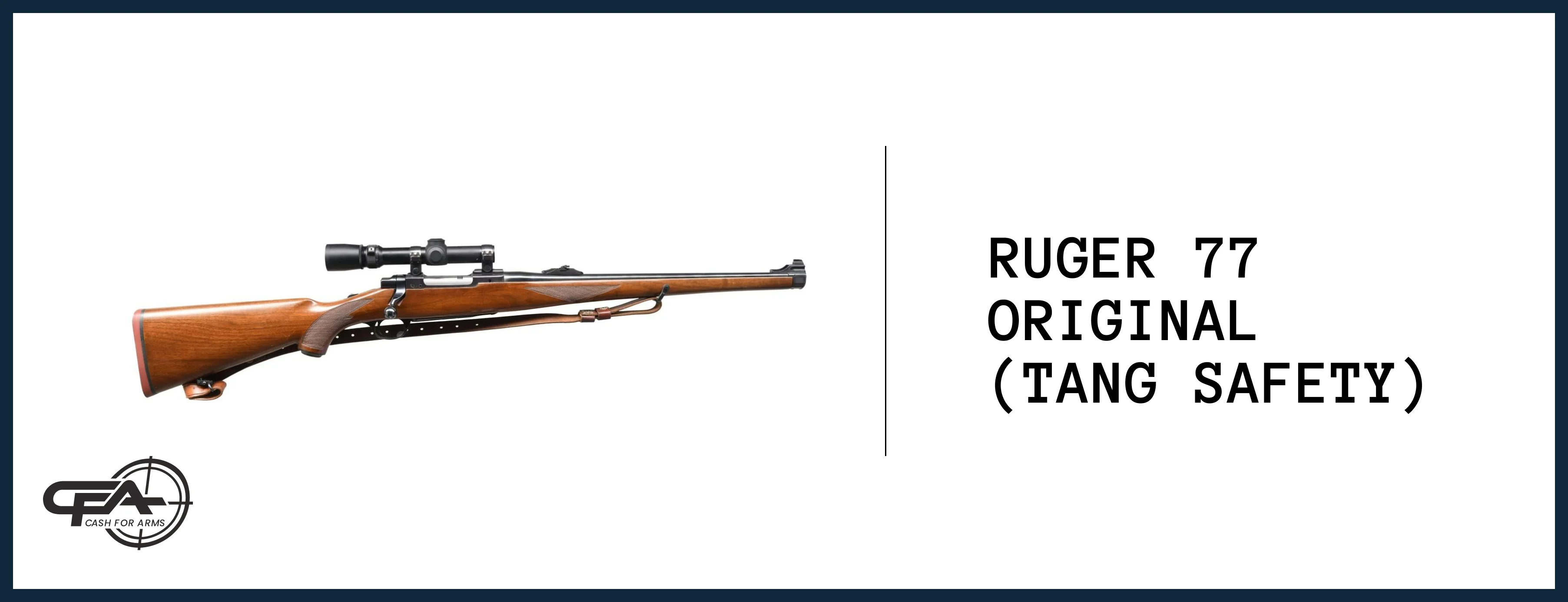 Ruger 77 original tang safety