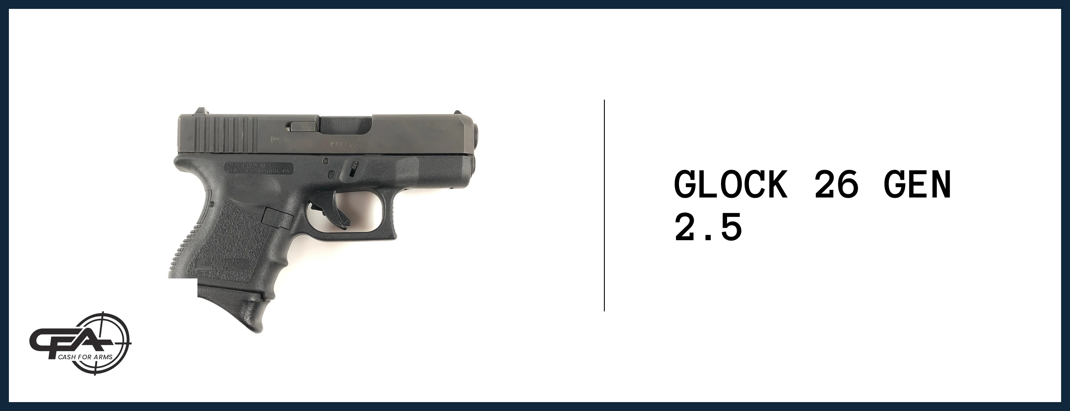 Glock 26 Gen 2.5