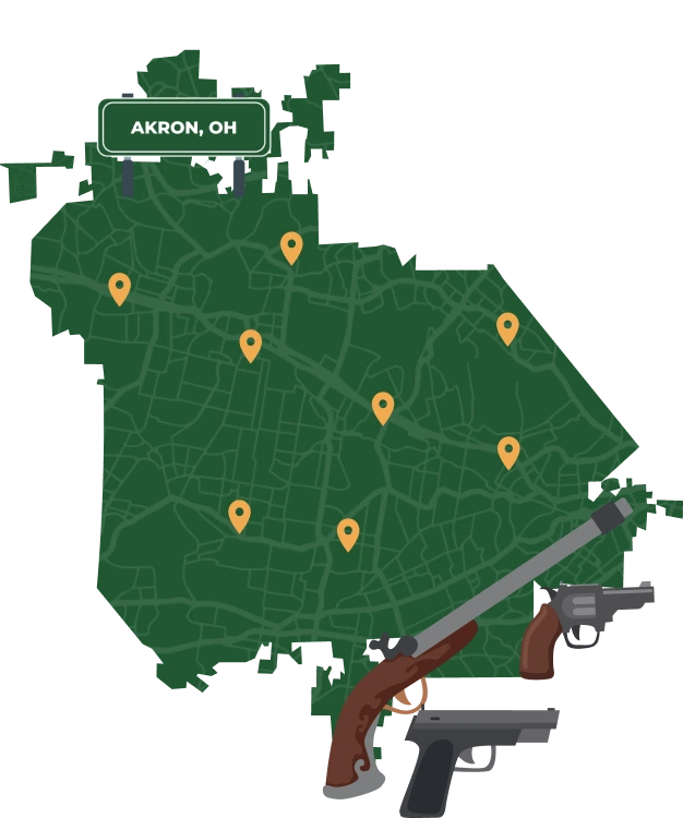 sell guns in Akron, OH