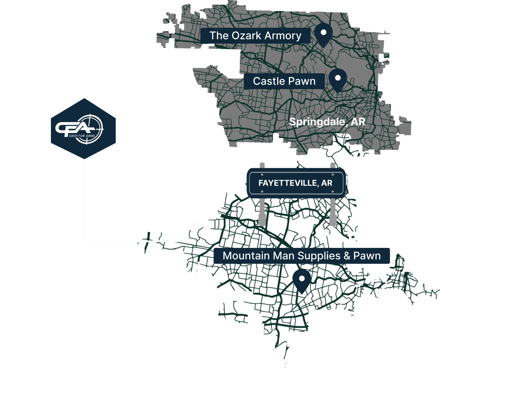 shops that buy guns in Fayetteville