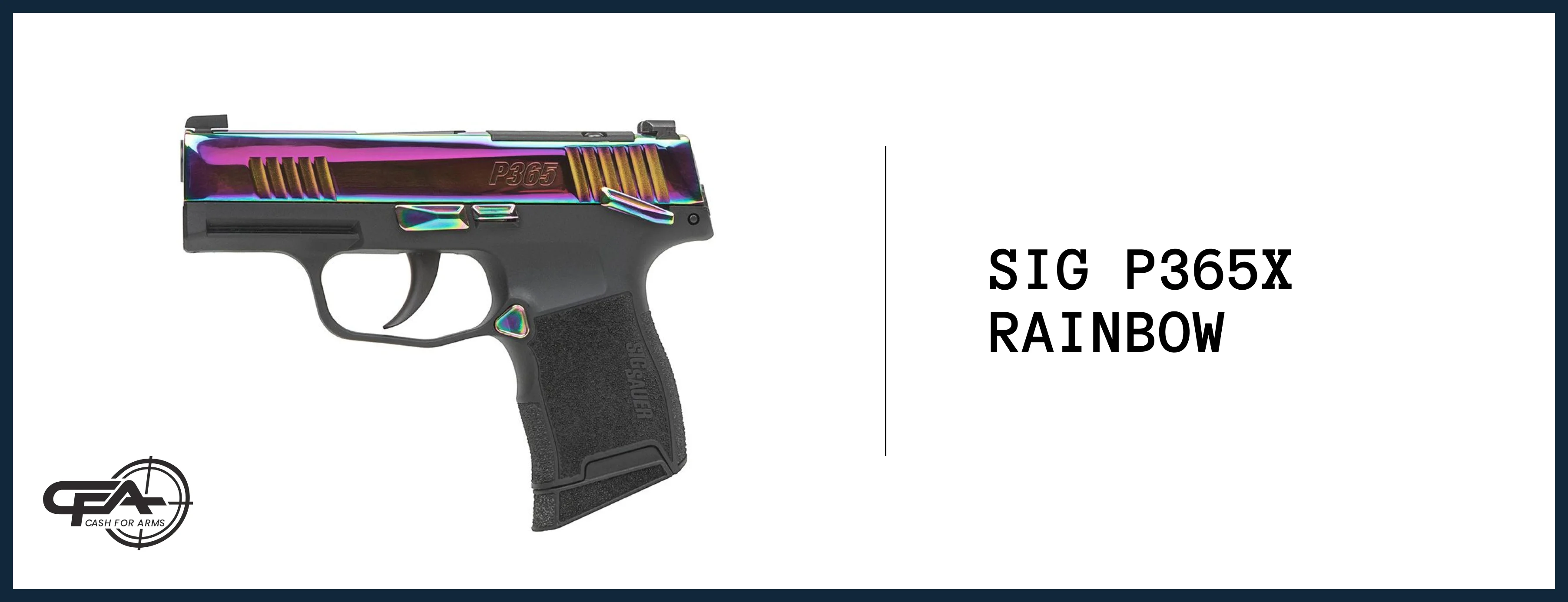 SIG Sauer P365X Rainbow value