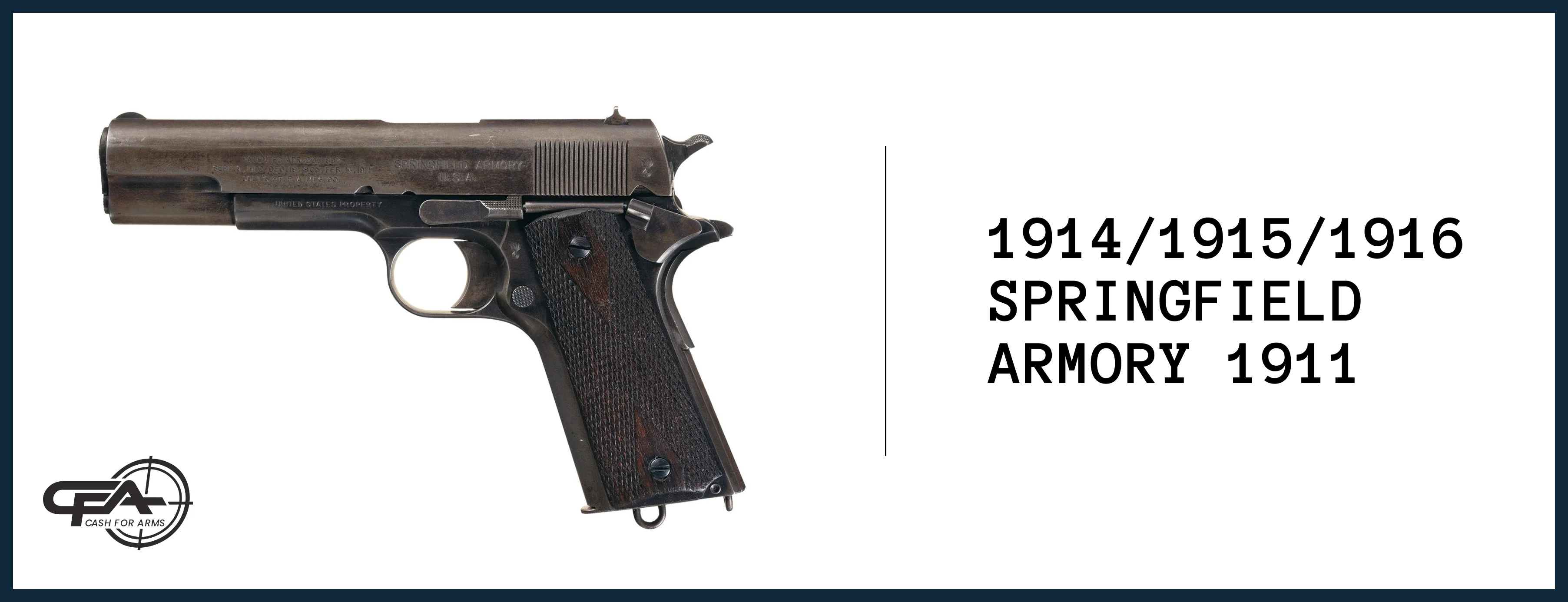 1914/1915/1916 Springfield Armory 1911 value