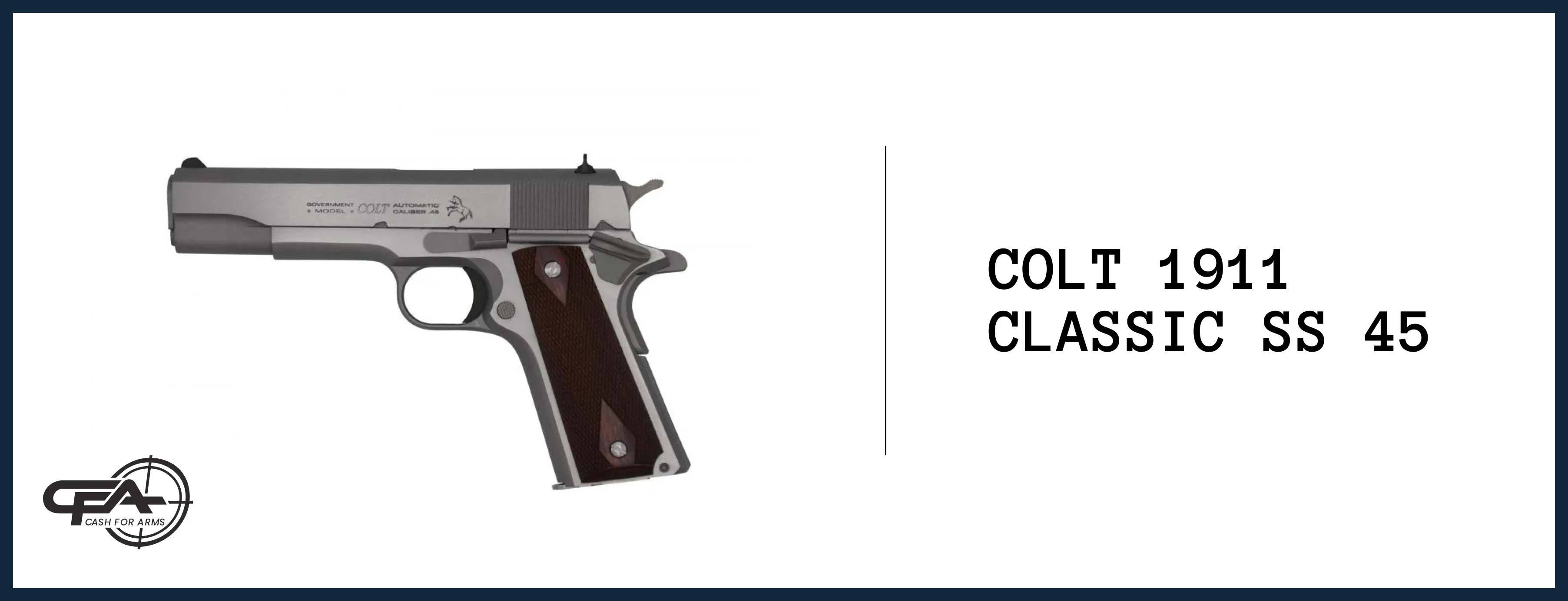 Colt 1911 Classic SS 45 value