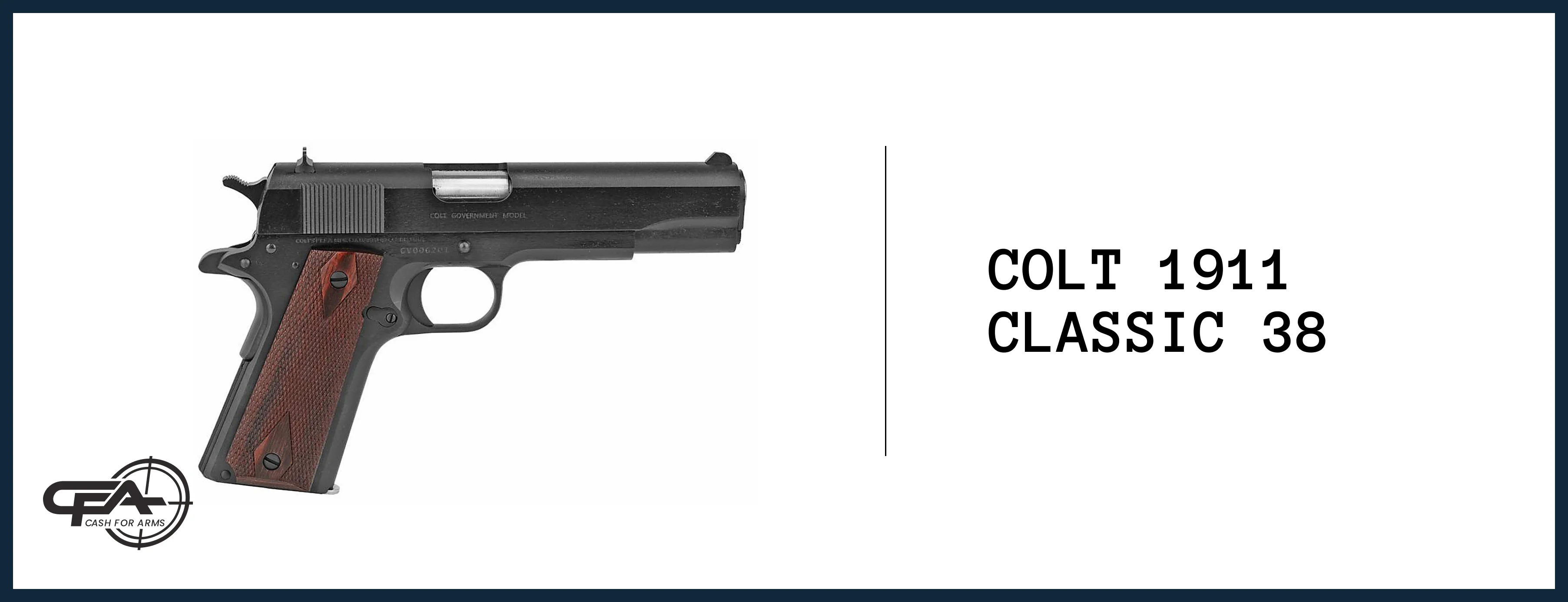 Colt 1911 Classic 38 value