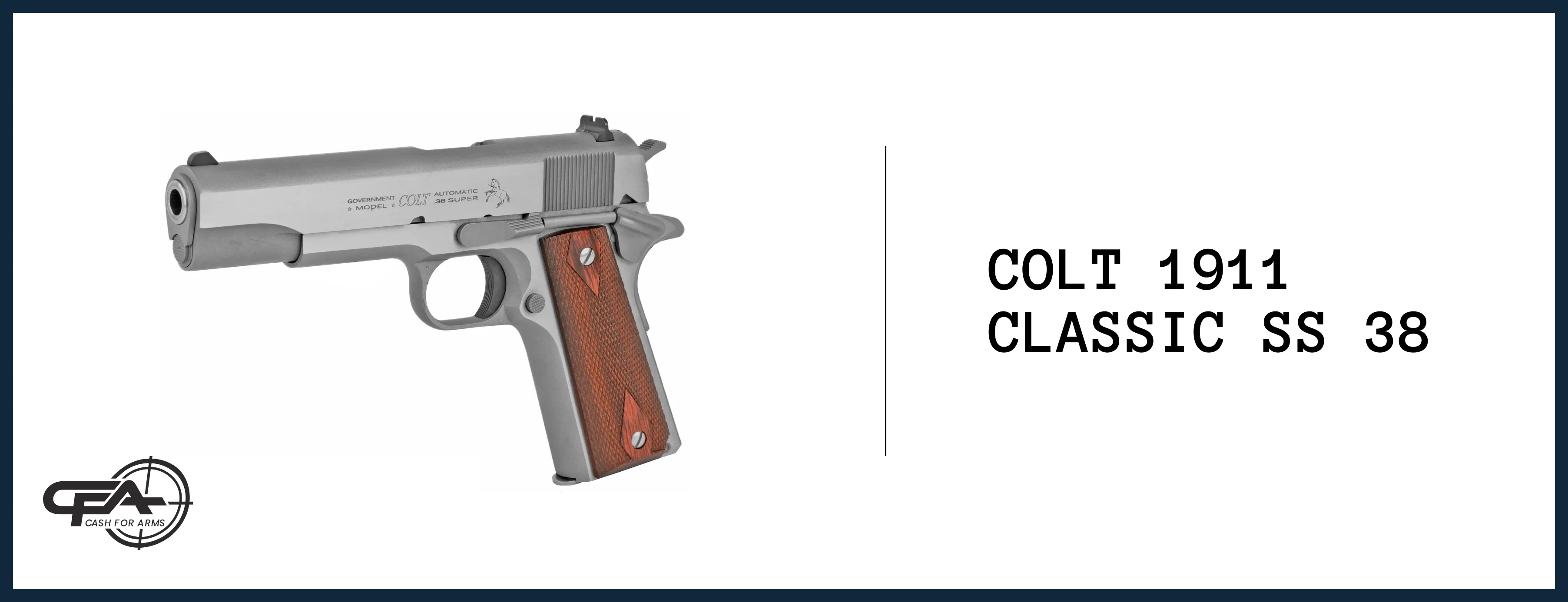 Colt 1911 Classic SS 38 value