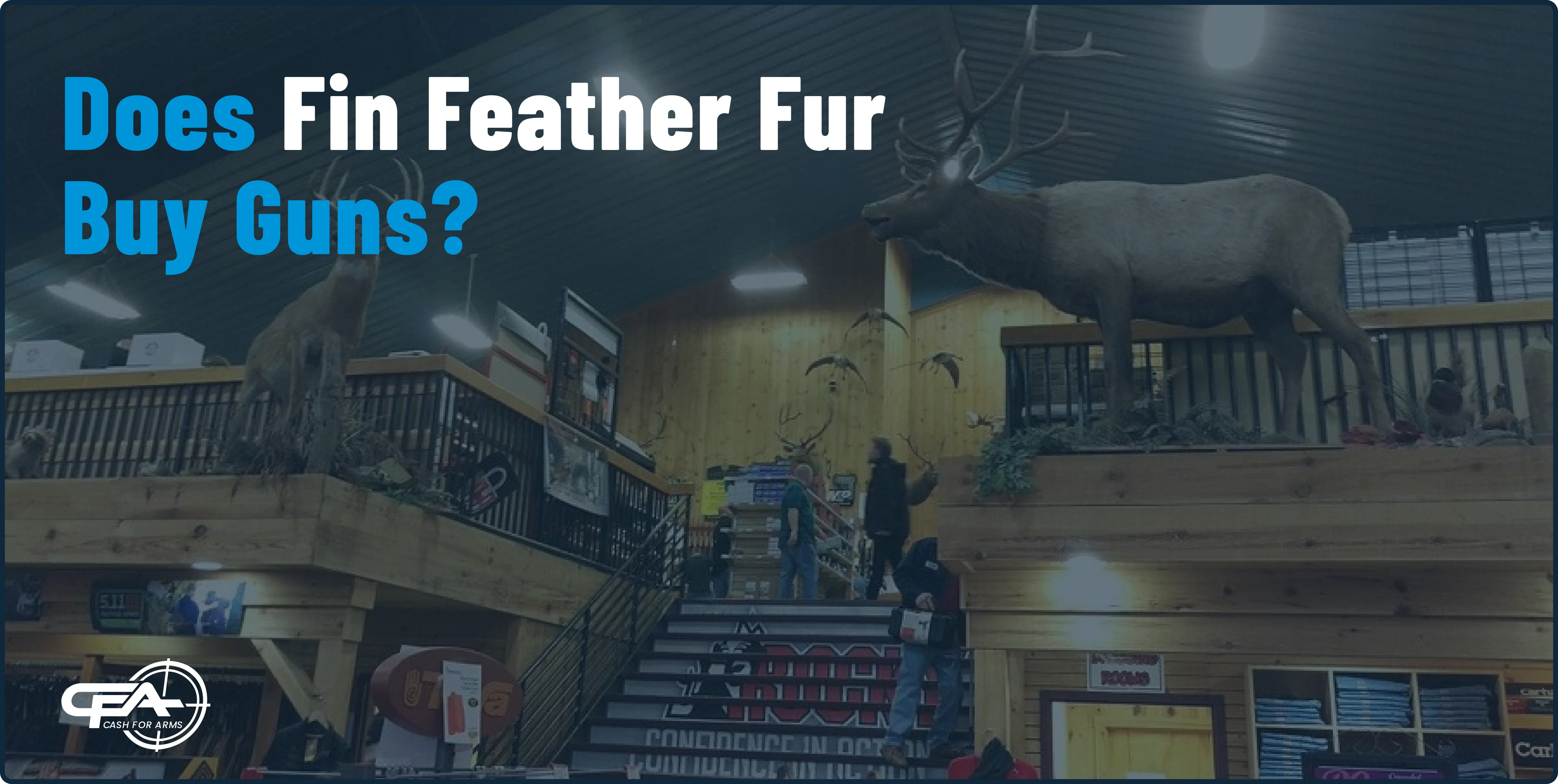 does fin feather fur buy guns