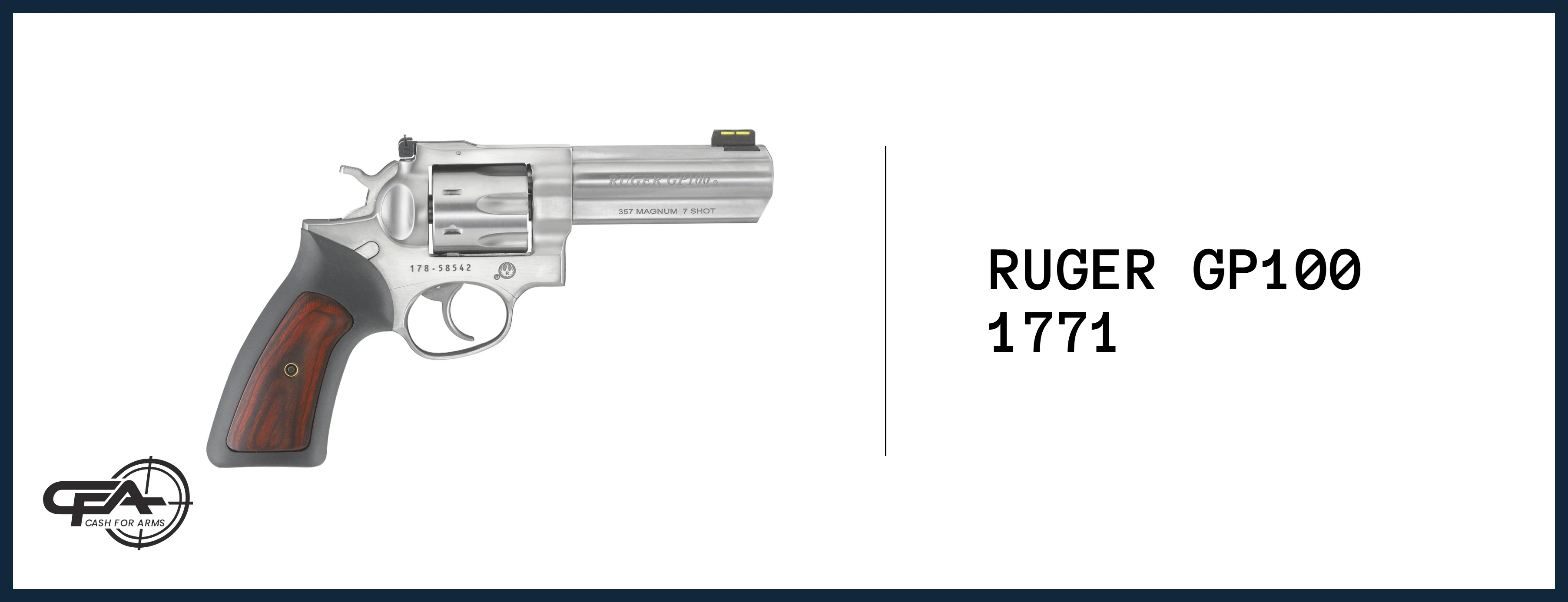 Ruger GP100 1771 value
