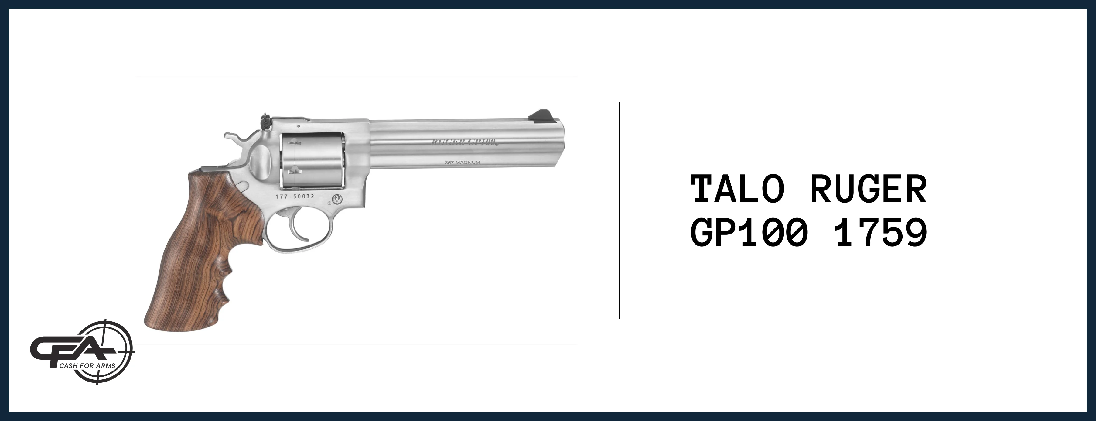 Talo Ruger GP100 1759 value
