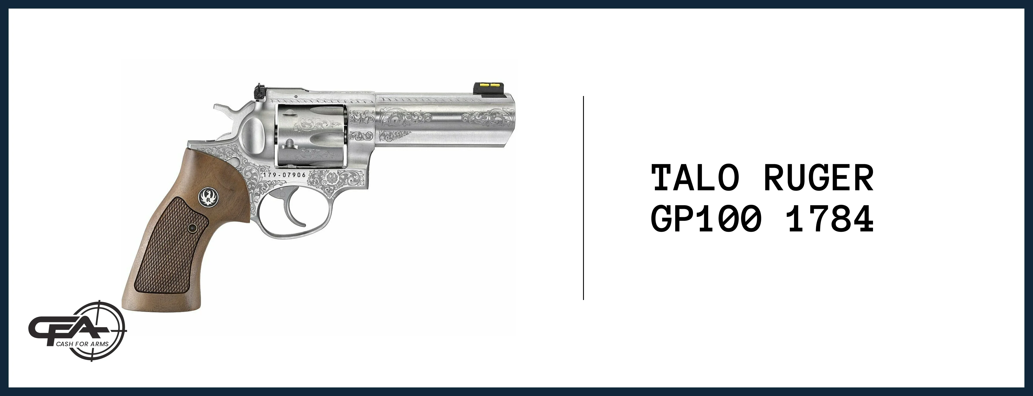 Talo Ruger GP100 1784 value