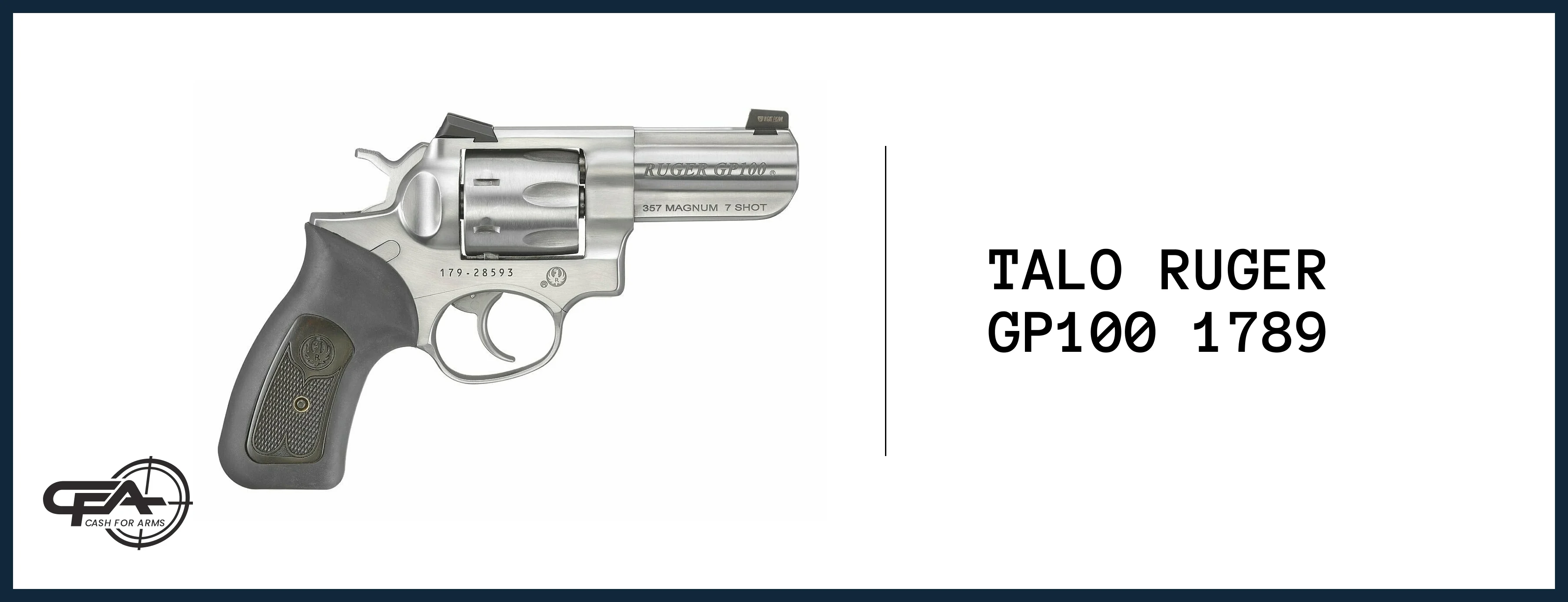 Talo Ruger GP100 1789 value