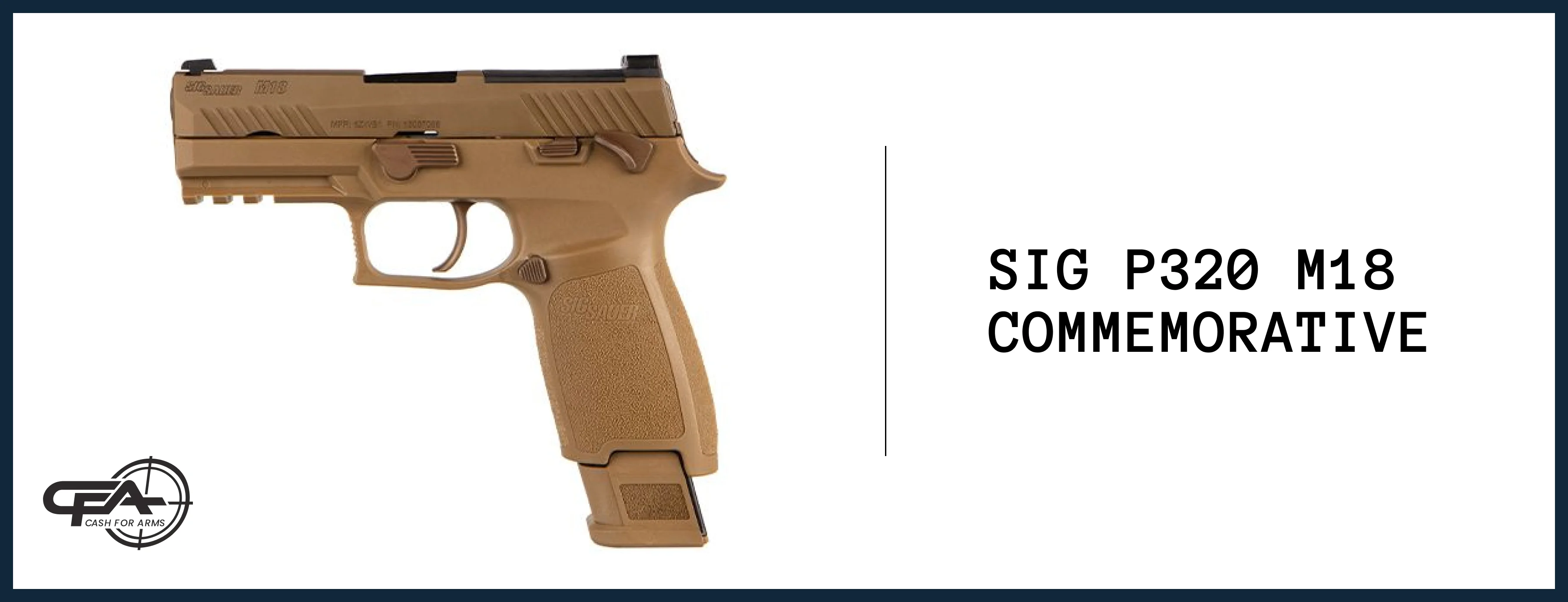 SIG P320 M18 Commemorative value