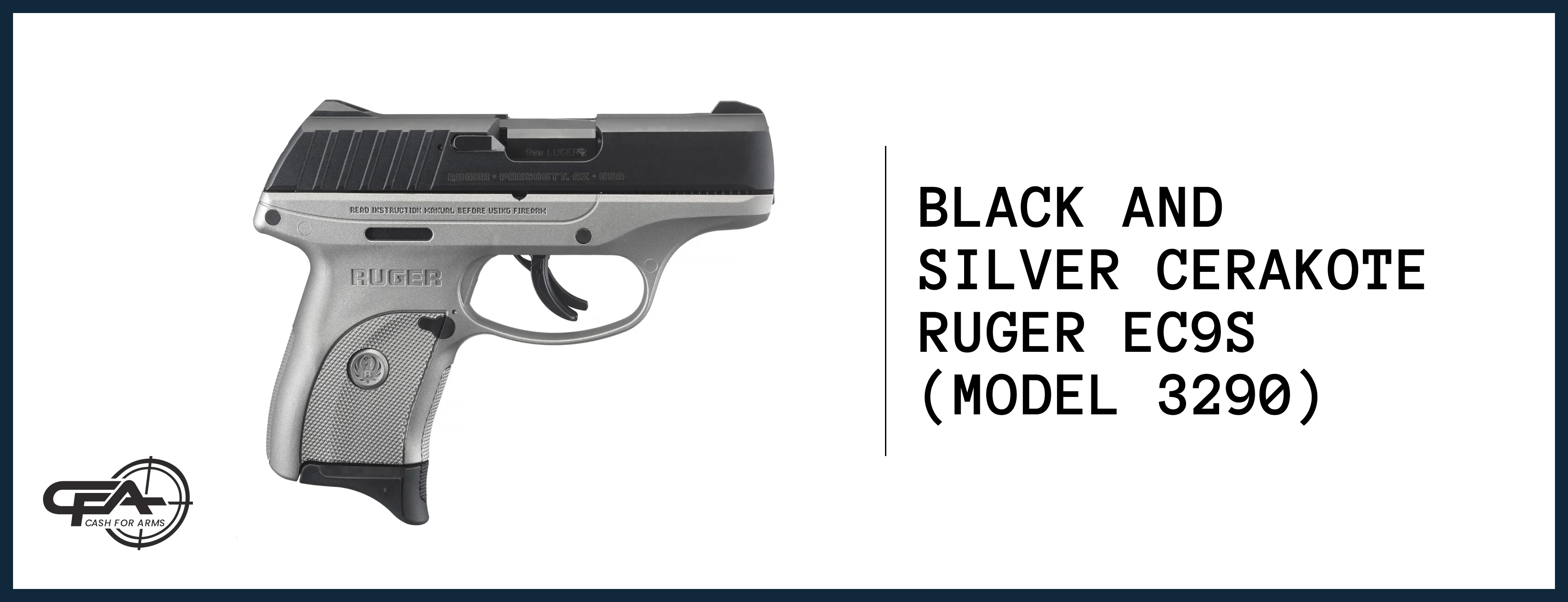 Black and Silver Ruger EC9s value