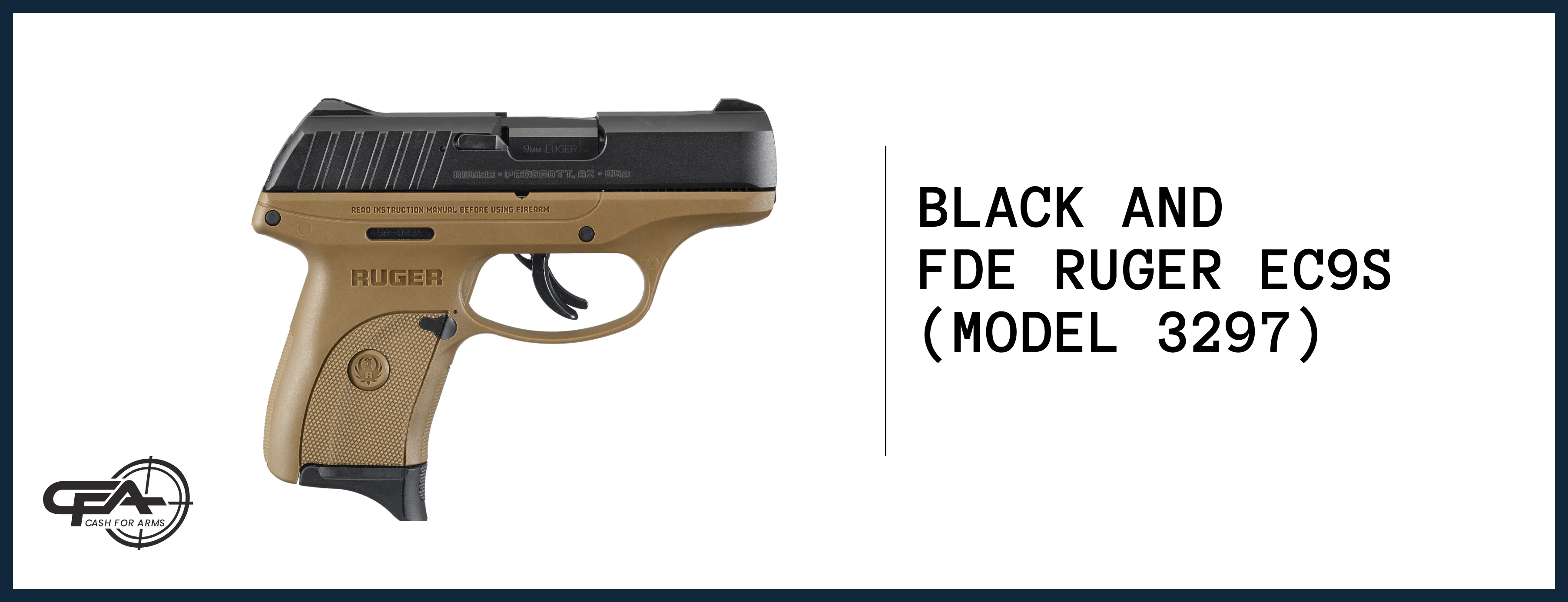 Black and FDE Ruger EC9s value