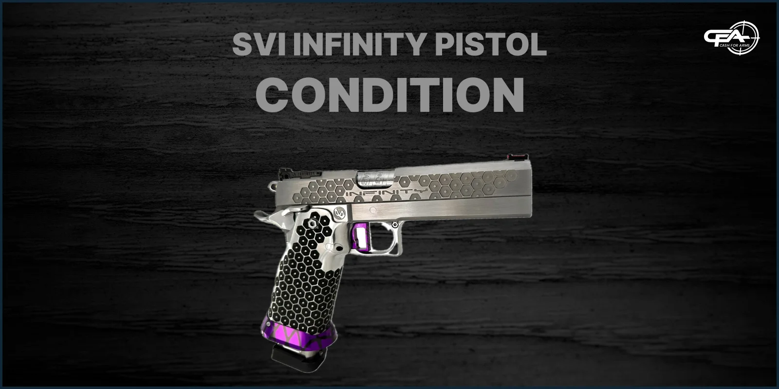 SVI Infinity Pistol condition and value
